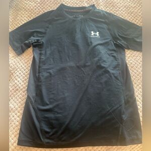 Under Armour Kids Black Short Sleeve Tee